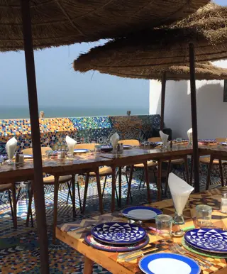 Lege die Füsse hoch in Essaouira